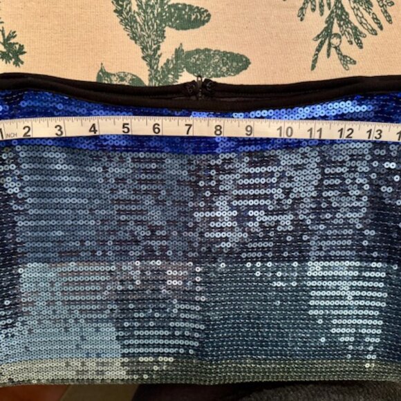 Multicolor sequin mini skirt - Picture 6 of 6